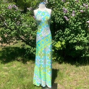 ANANLILI | Halter Maxi Dress